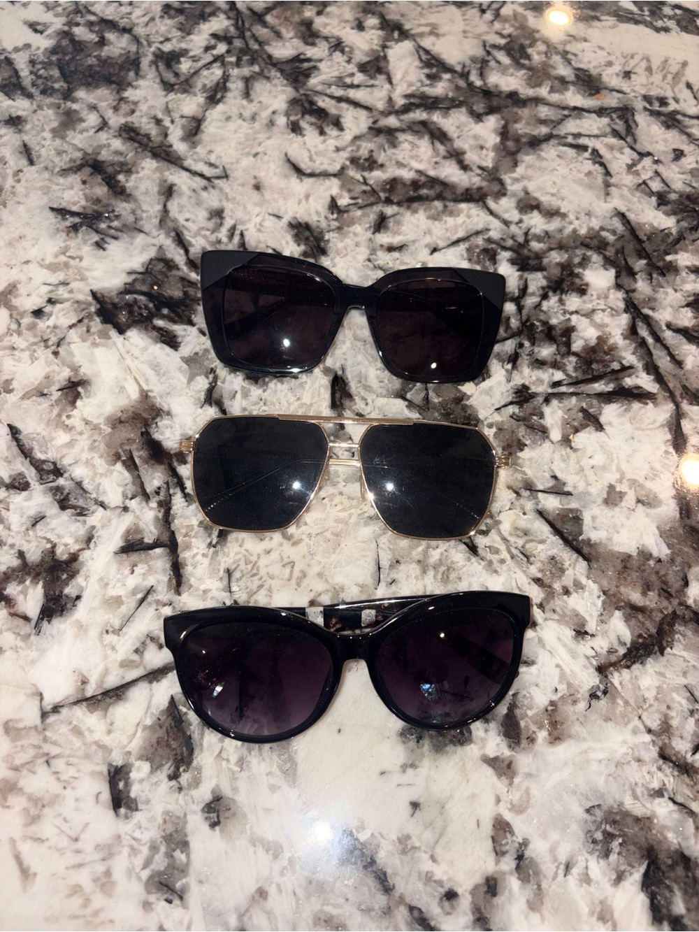 Bundle of Sunglasses (3) Diff Eyewear, Steve Madden, Target